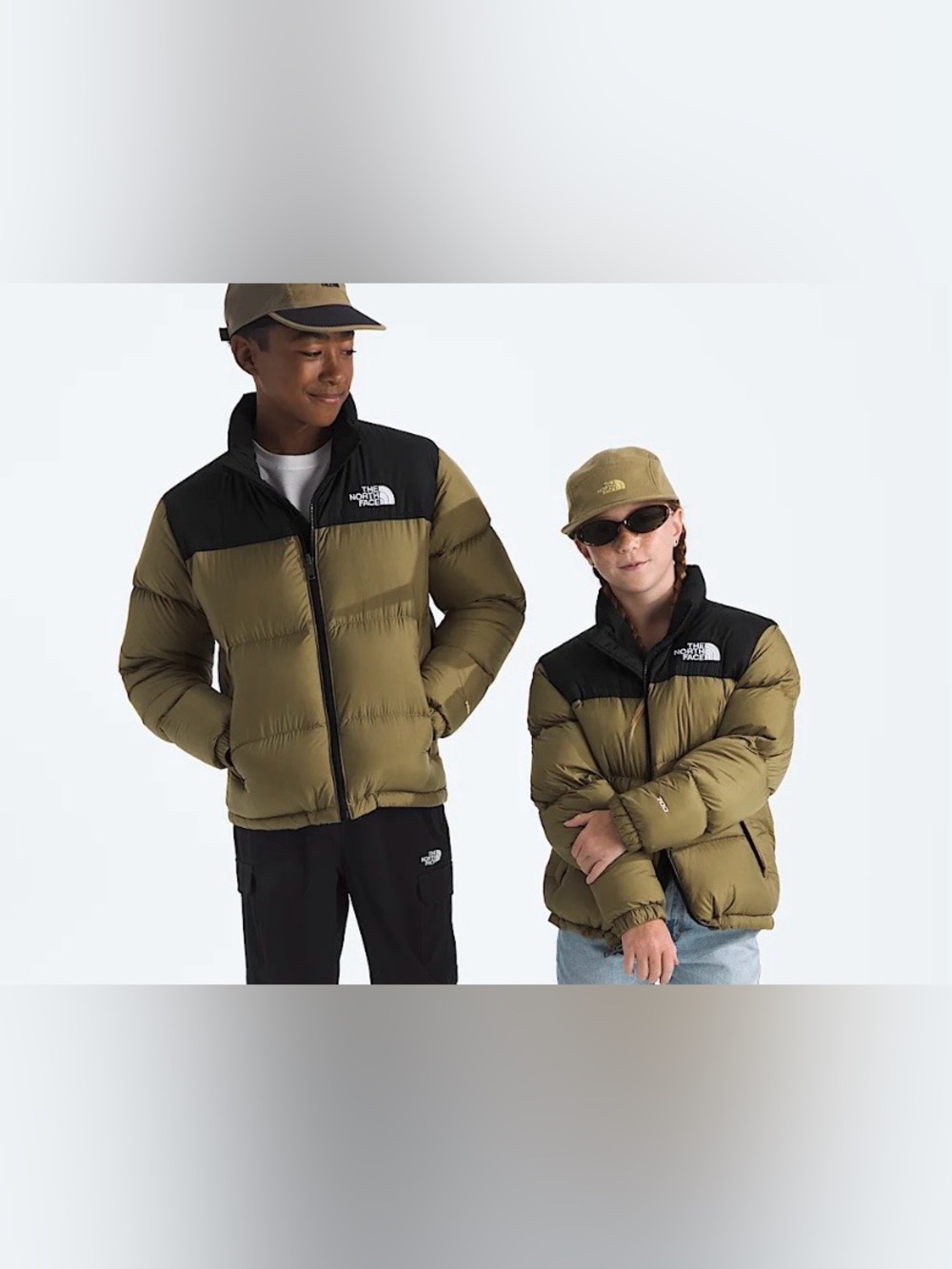 The North Face Boys’ & Girls’ 1996 Retro Nuptse Jacket. Size. L. Color. Cedar